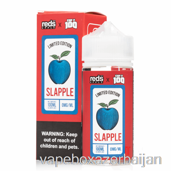 E-Juice Vape Slapple - 7 Daze x Keep It 100 - 100mL 0mg